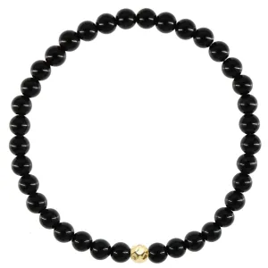 Dainty Protection Bracelet - Onyx