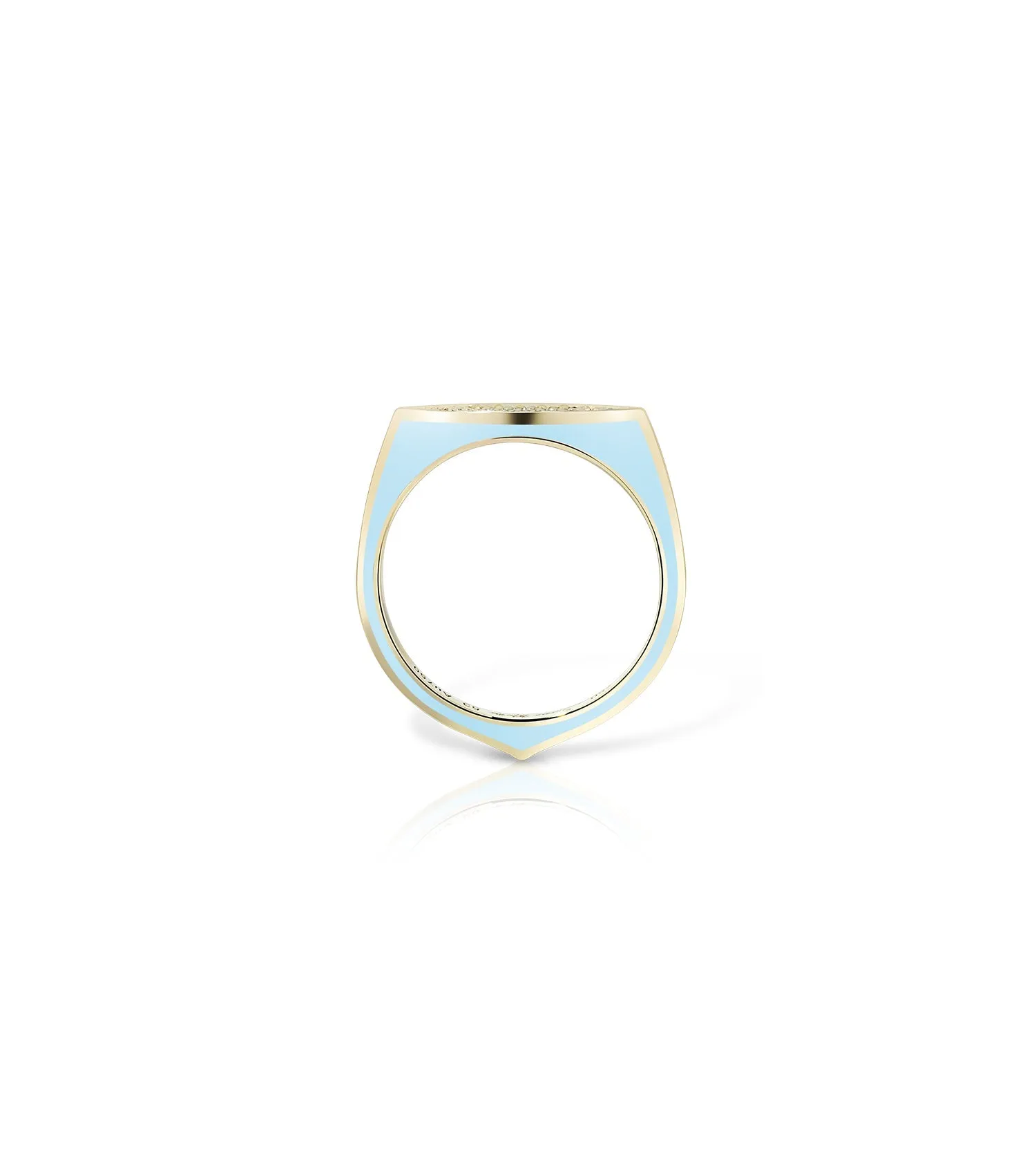 Eye candy pastel blue