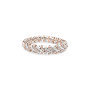 Flexible Diamond Bangle Bracelet