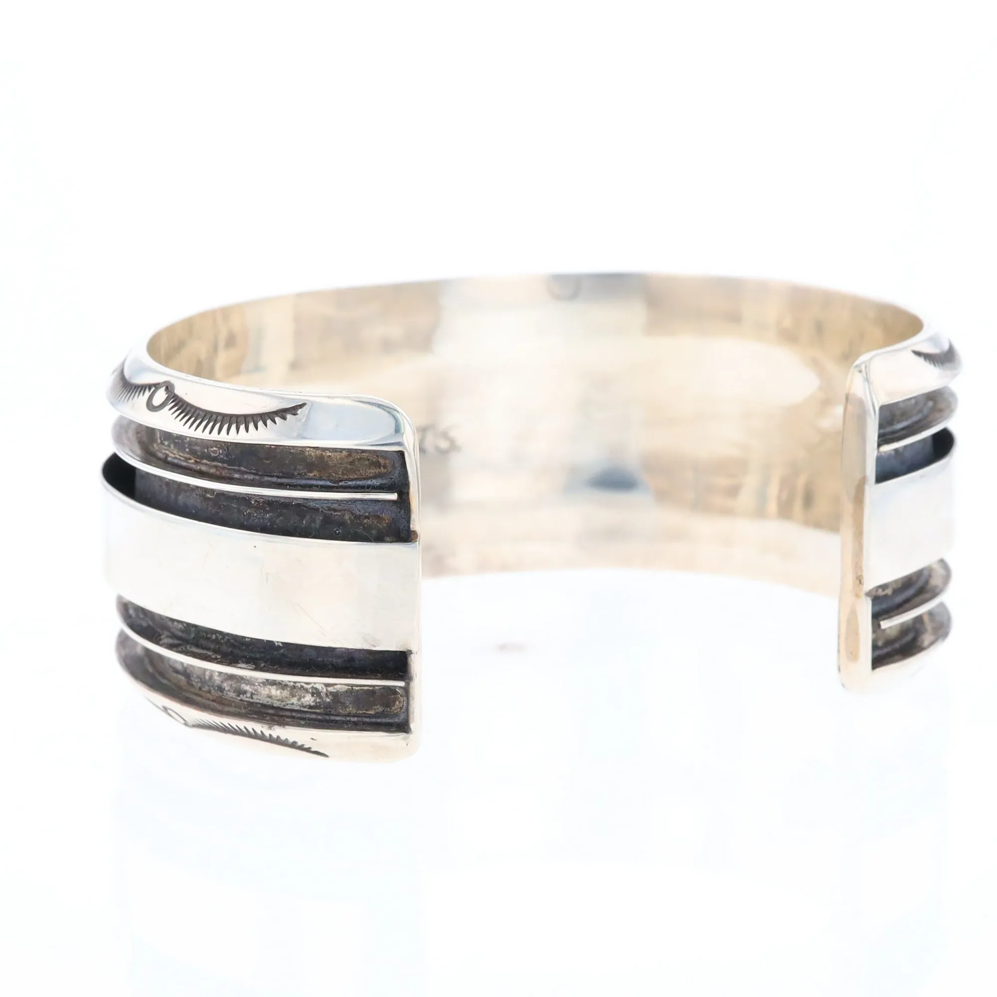 Jackie Singer Navajo Coral Cuff Bracelet