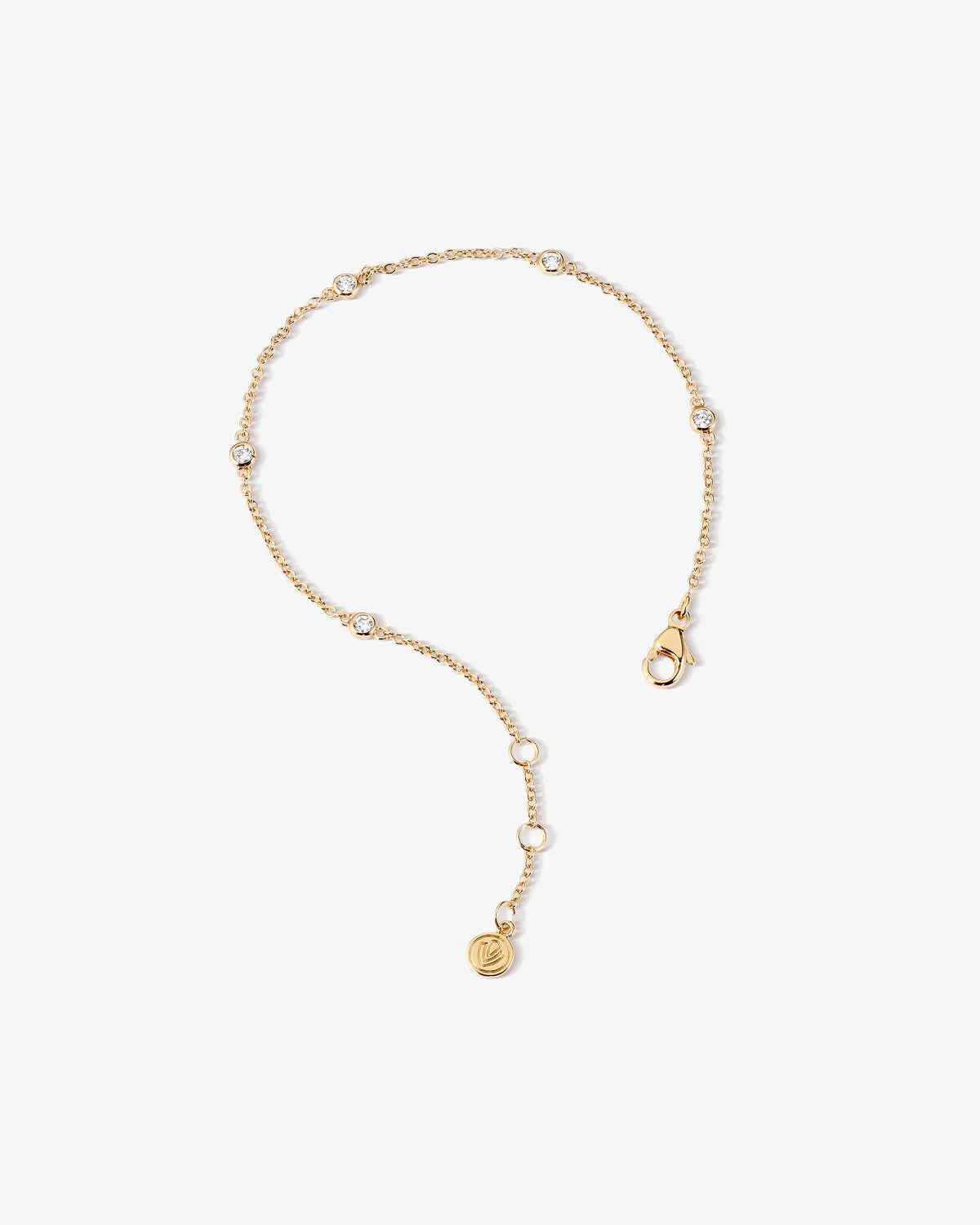 Multi Bezel Set Bracelet